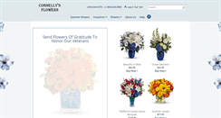 Desktop Screenshot of connellysflowers.com